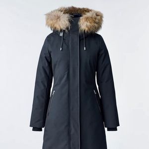 MACKAGE SHILOH 2-IN-1 fitted down coat with removable bib and natural fur(women)